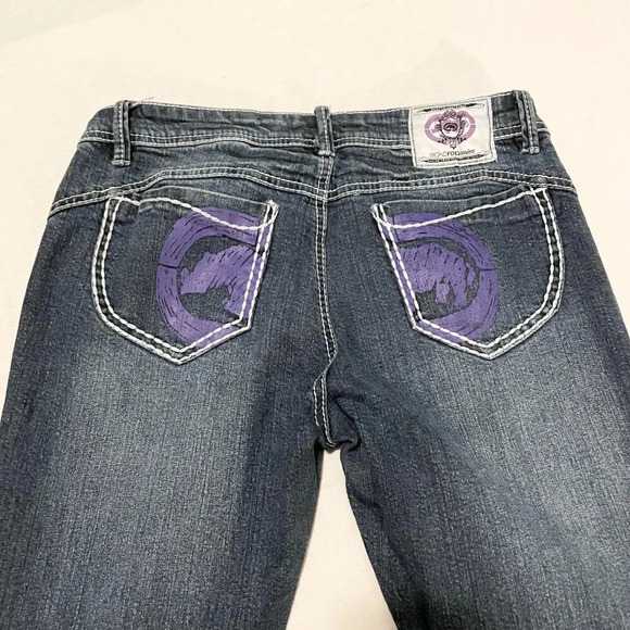 Ecko Red Denim Jeans Womens Size 7/8 Pants - Picture 9 of 14